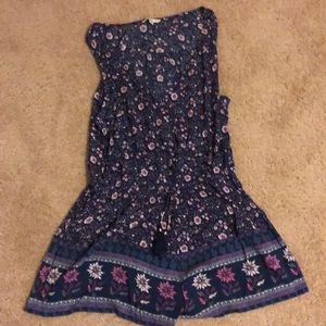 American eagle flowered romper